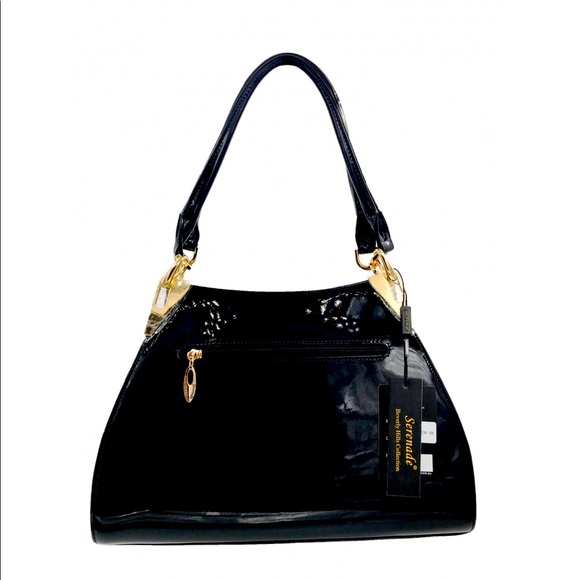 🌹BEVERLY HILLS LEATHER PATENT FINISH🌹VERY RICH - Picture 2 of 10